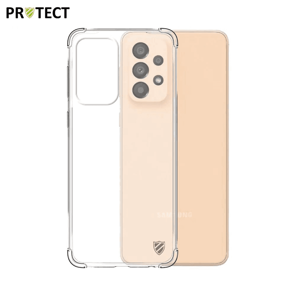 Coque Silicone Transparente pour Samsung Galaxy A34 5G |Tech&Co Bzh