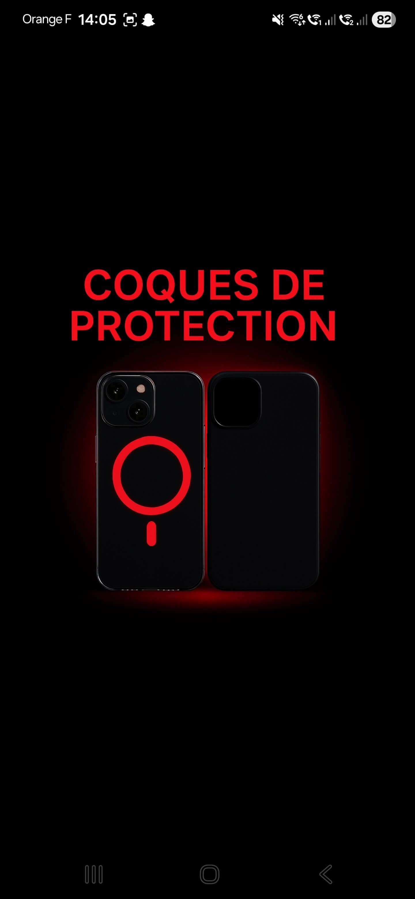 Coque de protection Samsung