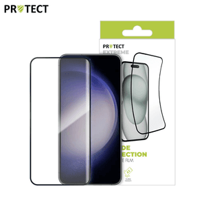 Coque de Protection PROTECT + écran de verre – Samsung Galaxy S22  (Bleu Marine) | Tech&Co Bzh