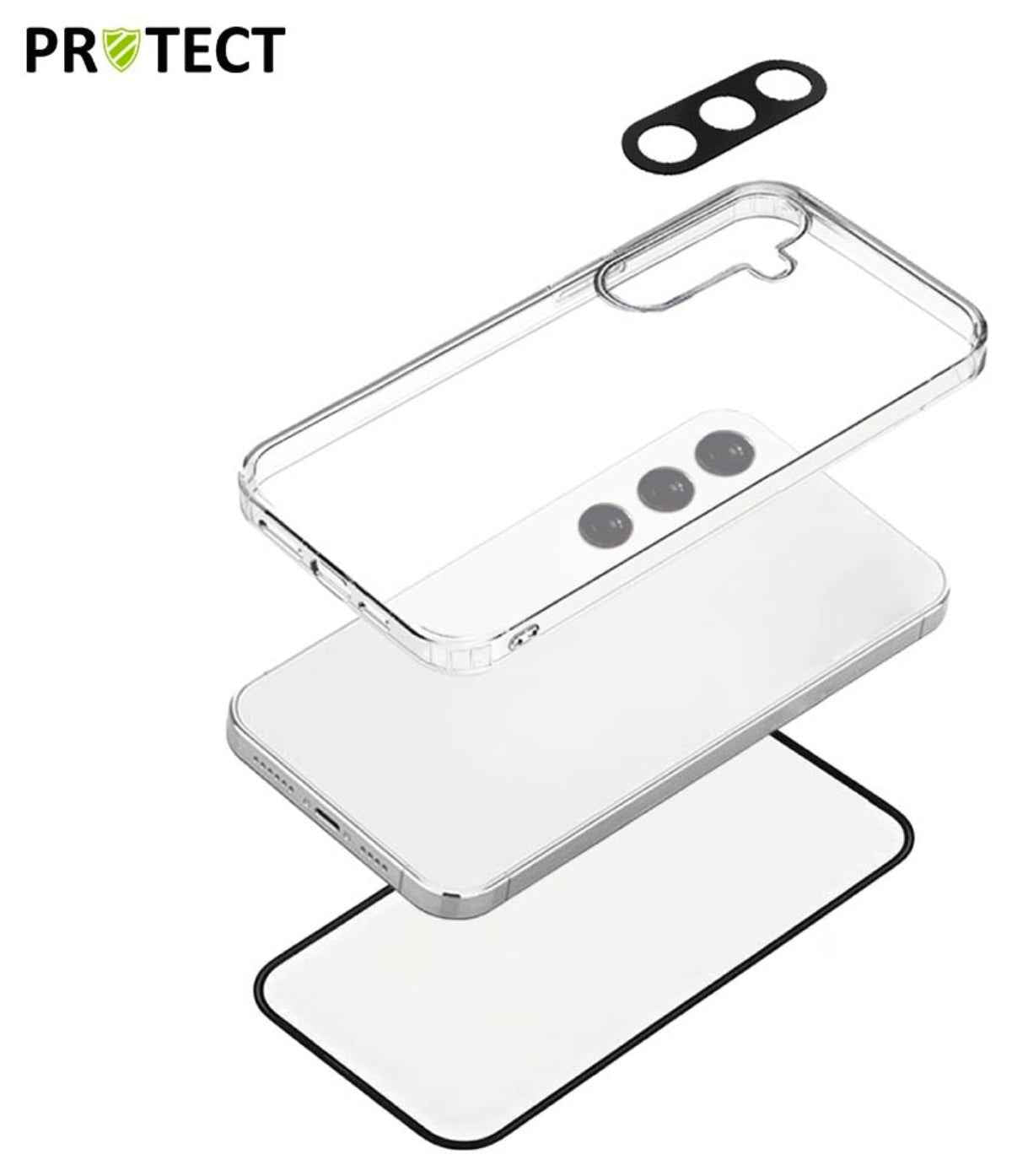 Pack Protection Samsung Galaxy A56 5G – Coque + Verre Trempé | Tech&Co Bzh