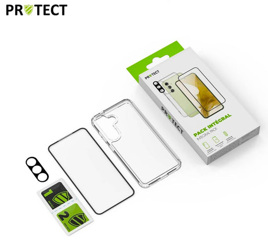 Pack Protection Samsung A26 5G - Coque Transparente + Verre Trempé + Lentille |Tech&Co Bzh Tech&Co Bzh