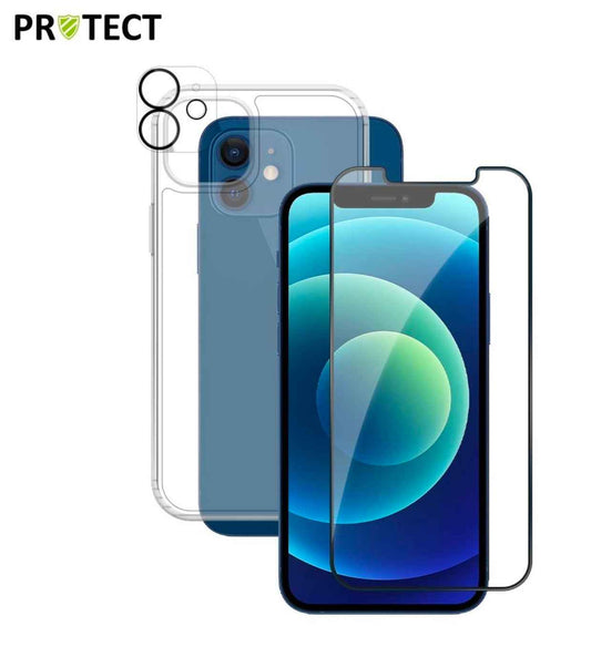 Pack Protection iPhone 12 – Coque + Verre Trempé | Tech&Co Bzh